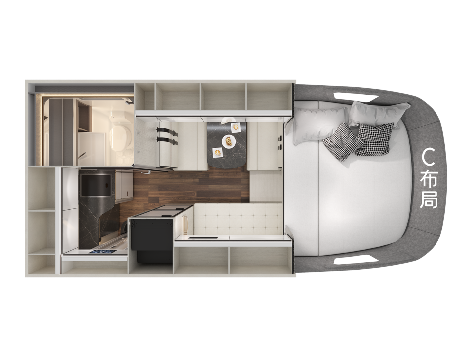 自由炮系列房車(chē)布局盤(pán)點(diǎn),總有一款適合你! 自由炮系列房車(chē)布局盤(pán)點(diǎn),總有一款適合你!