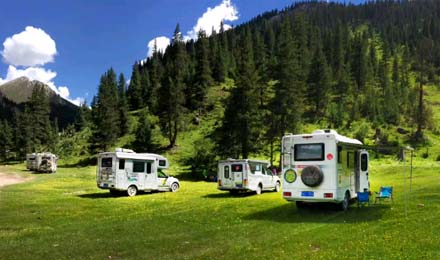 最適合夏季出行的4大打卡地！一定要開著房車去！